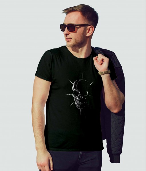 Мъжка тениска с щампа Готика Design Skull - TShirtArtShop.com